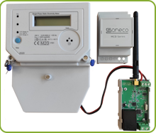 LoRaWAN система за дистанционен електрически отчет